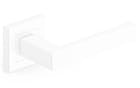 Topaz - Klamki z kwadratowym szyldem, biały mat