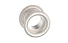 Tuleje wentylacyjne plastikowe - okrągłe, 37-44mm, nikiel satyna