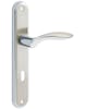 Klamka BLANKA z długim szyldem w wersji na klucz pokojowy.