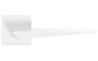 Blade - Klamki z kwadratowym szyldem Q, biały mat