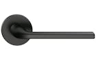 Scandi - Klamki ze smukłym, okrągłym szyldem R SL, czarny mat