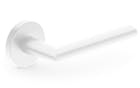 Supra - Klamki z okrągłym szyldem, biały mat