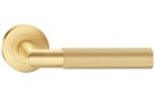 Corsa - Klamki z okrągłym szyldem, złoty mat